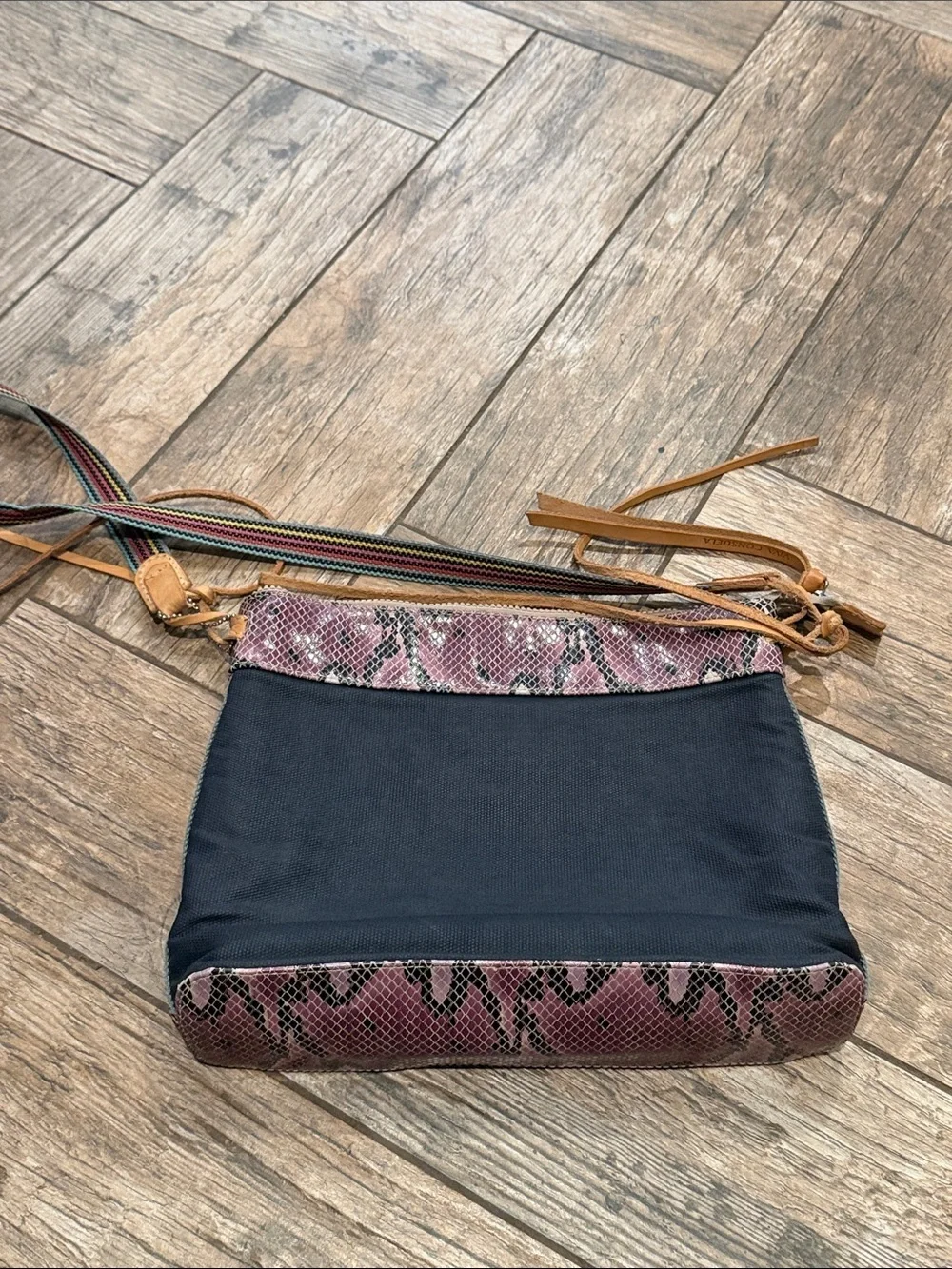 Consuela Black Aurora Downtown Crossbody Handbag